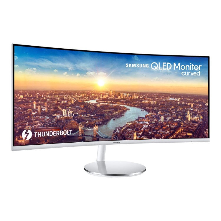 Samsung 34" 2K QHD 100Hz Thunderbolt 3 Curved QLED Monitor