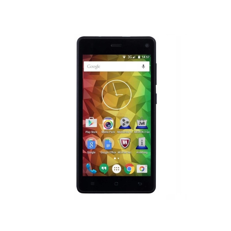 Grade A Medion Life E5001 Black 5" 8GB 3G Dual Sim Unlocked & SIM Free