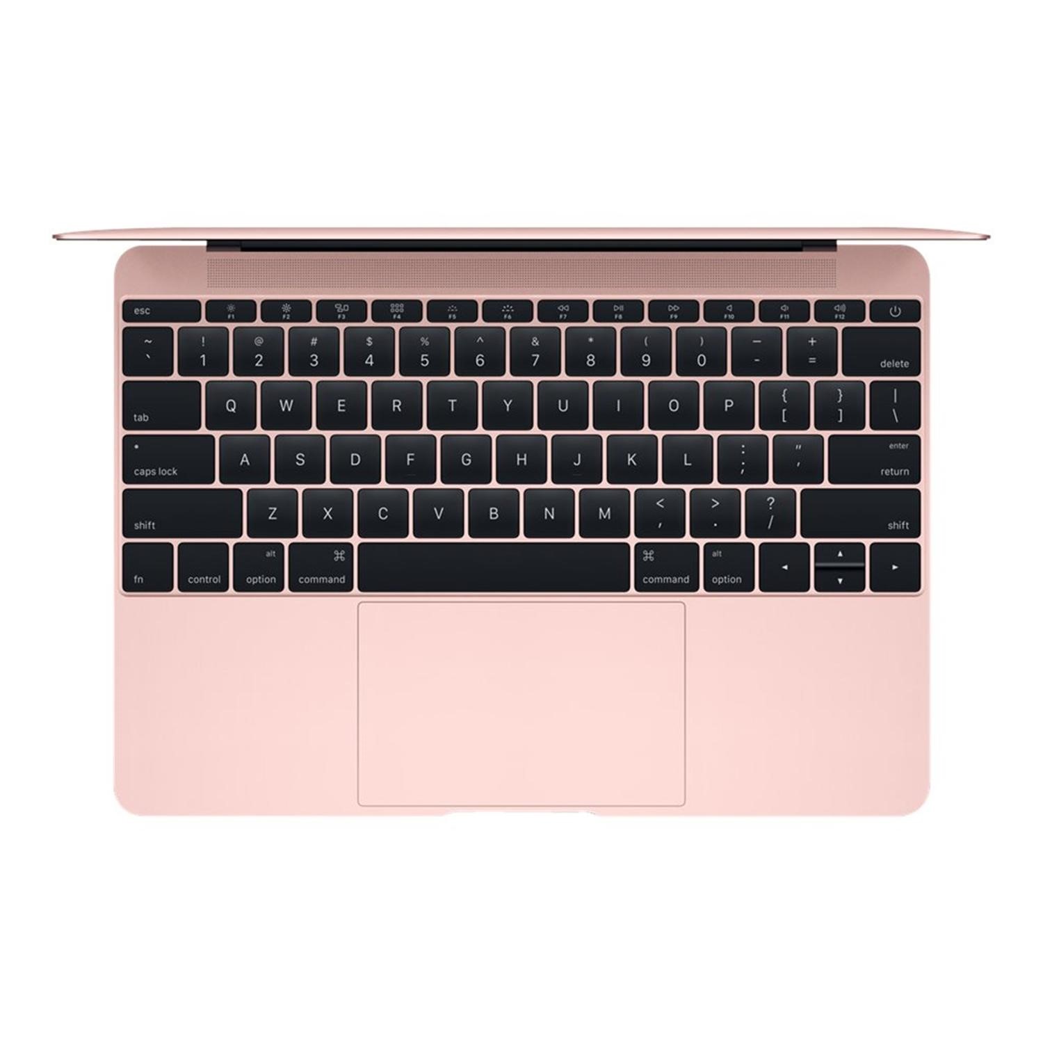 Refurbished Apple Macbook Core M5 8GB 512GB 12 Inch Laptop in Rose