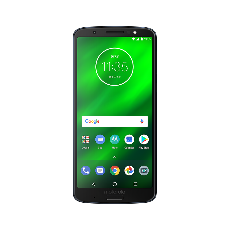 Refurbished Motorola Moto G6 Plus Blue 5.9" 64GB 4G Unlocked & SIM Free Smartphone