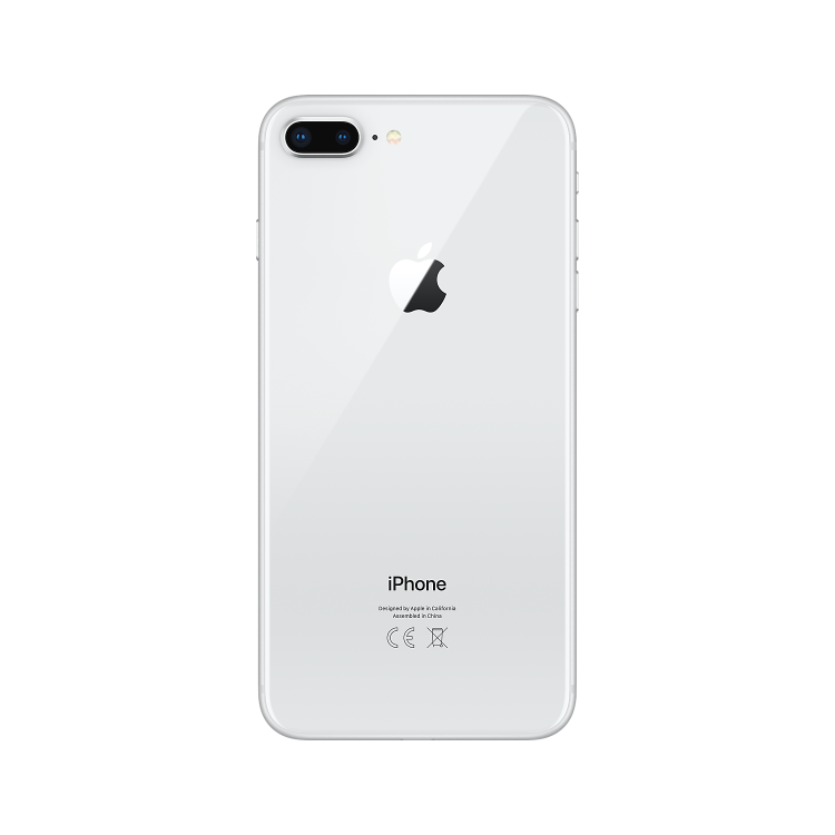 Grade A2 Apple iPhone 8 Plus Silver 5.5" 64GB 4G Unlocked & SIM Free