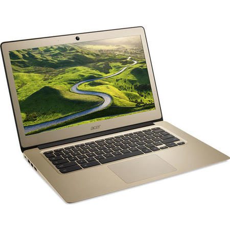 Refurbished Acer 14 CB3-431 Intel Celeron N3060 2GB 32GB 14 Inch Chromebook in Gold