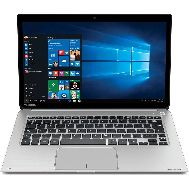 Refurbished Toshiba Kira-10D Ultrabook Core i7-5500U 8GB 256GB 13.3 Inch Windows 10 Laptop