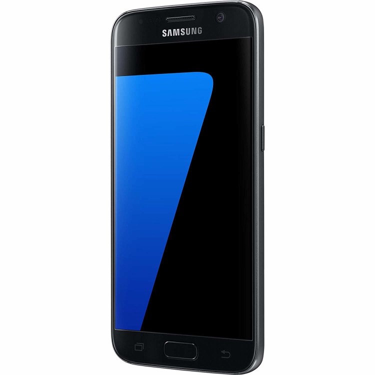Grade C Samsung Galaxy S7 Flat Black Onyx 5.1" 32GB 4G Unlocked & SIM Free