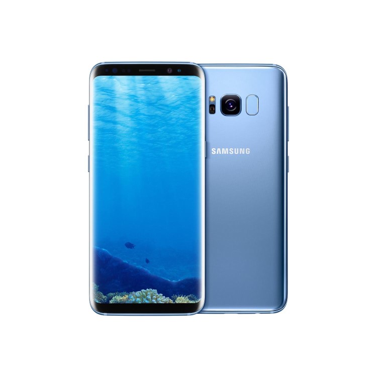 Grade A1 Samsung Galaxy S8 Coral Blue 5.8" 64GB 4G Unlocked & SIM Free
