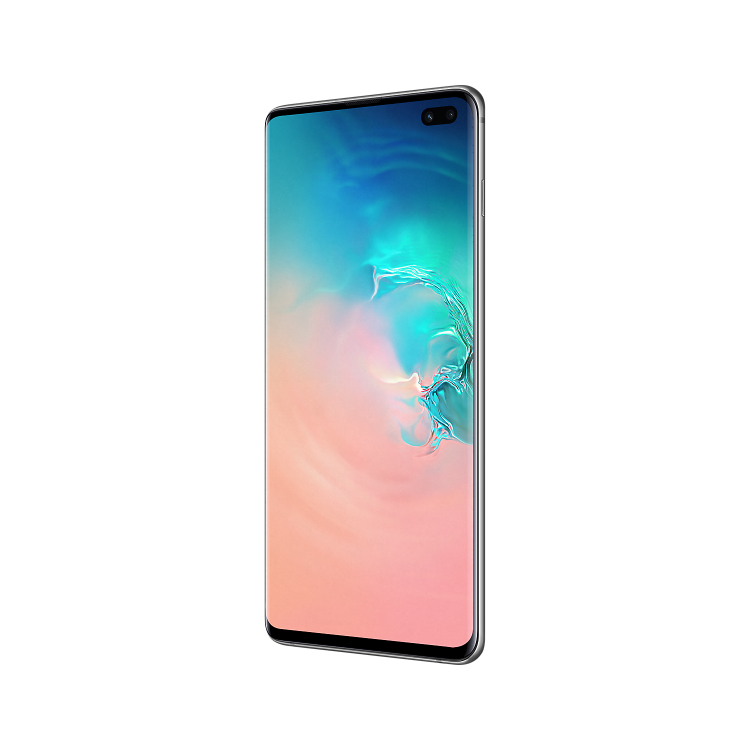 Samsung Galaxy S10 Plus Prism White 6.4" 128GB 4G Dual SIM Unlocked & SIM Free Smartphone