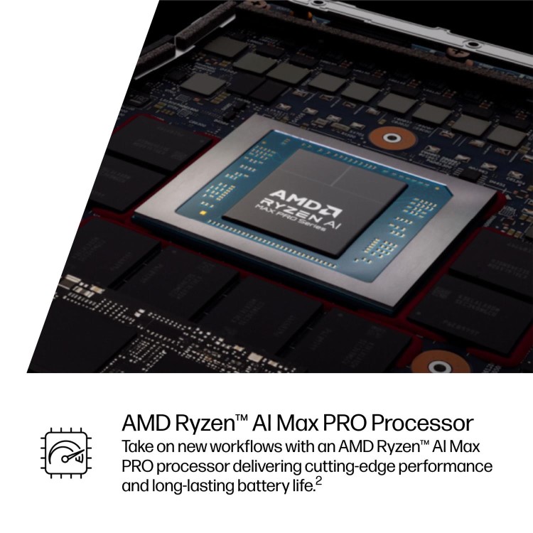 ZBook Ultra 14 inch G1a Mobile Workstation PC  Wolf Pro Security Edition - Data Science, 14", Windows 11 Pro, AMD Ryzen™ AI Max PRO, 16GB RAM, 512GB SSD, WUXGA