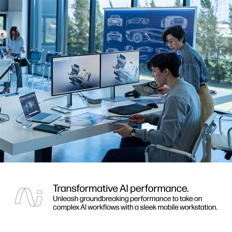 ZBook Ultra 14 inch G1a Mobile Workstation PC  Wolf Pro Security Edition - Data Science, 14", Windows 11 Pro, AMD Ryzen™ AI Max PRO, 32GB RAM, 1TB SSD, WUXGA