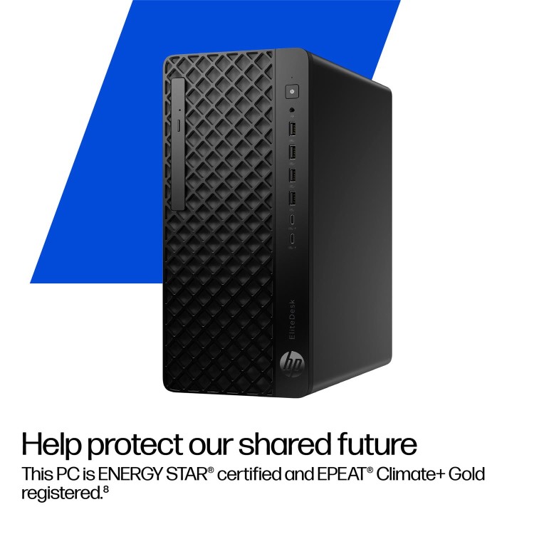 EliteDesk 8 SFF G1i Desktop AI PC, Windows 11 Pro, Intel Core™ Ultra 7, 16GB RAM, 1TB SSD, NVIDIA RTX™ A400