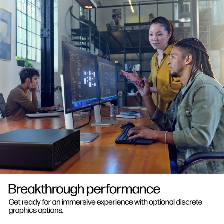 EliteDesk 8 SFF G1i Desktop AI PC, Windows 11 Pro, Intel Core™ Ultra 7, 16GB RAM, 1TB SSD, NVIDIA RTX™ A400