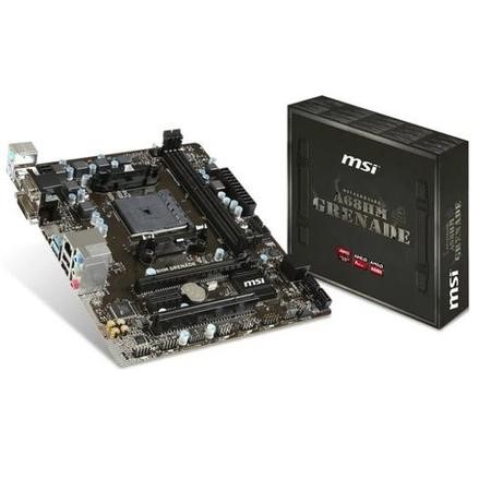 MSI AMD A68H Grenade DDR3 FM2+ Micro-ATX Motherboard Laptops Direct