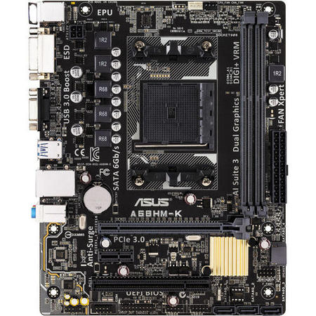 ASUS AMD A68H FCH DDR3 FM2+ Micro-ATX Motherboard