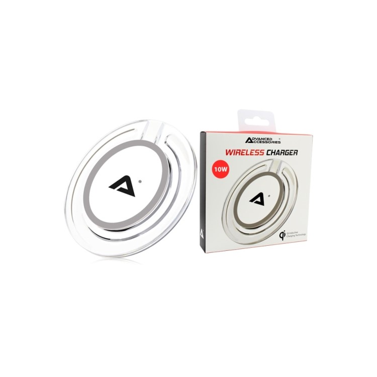 Advanced Accessories 10W Wireless Charger - White