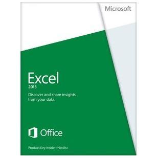 Microsoft Excel 2013 32/64 EN 1U 1PC ESD