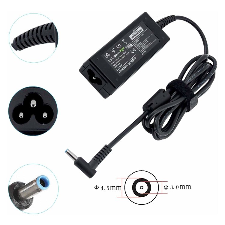 AcBel AC Power Adapter 19.5V 2.31A 45W includes power cable