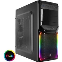 Aerocool V3X Black RGB Midi Gaming Case