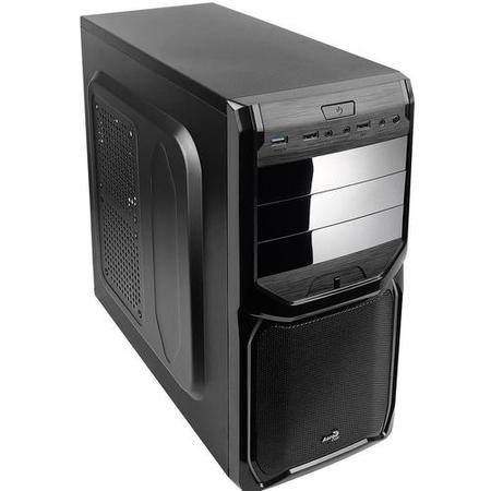 Aerocool V3X Black RGB Midi Gaming Case