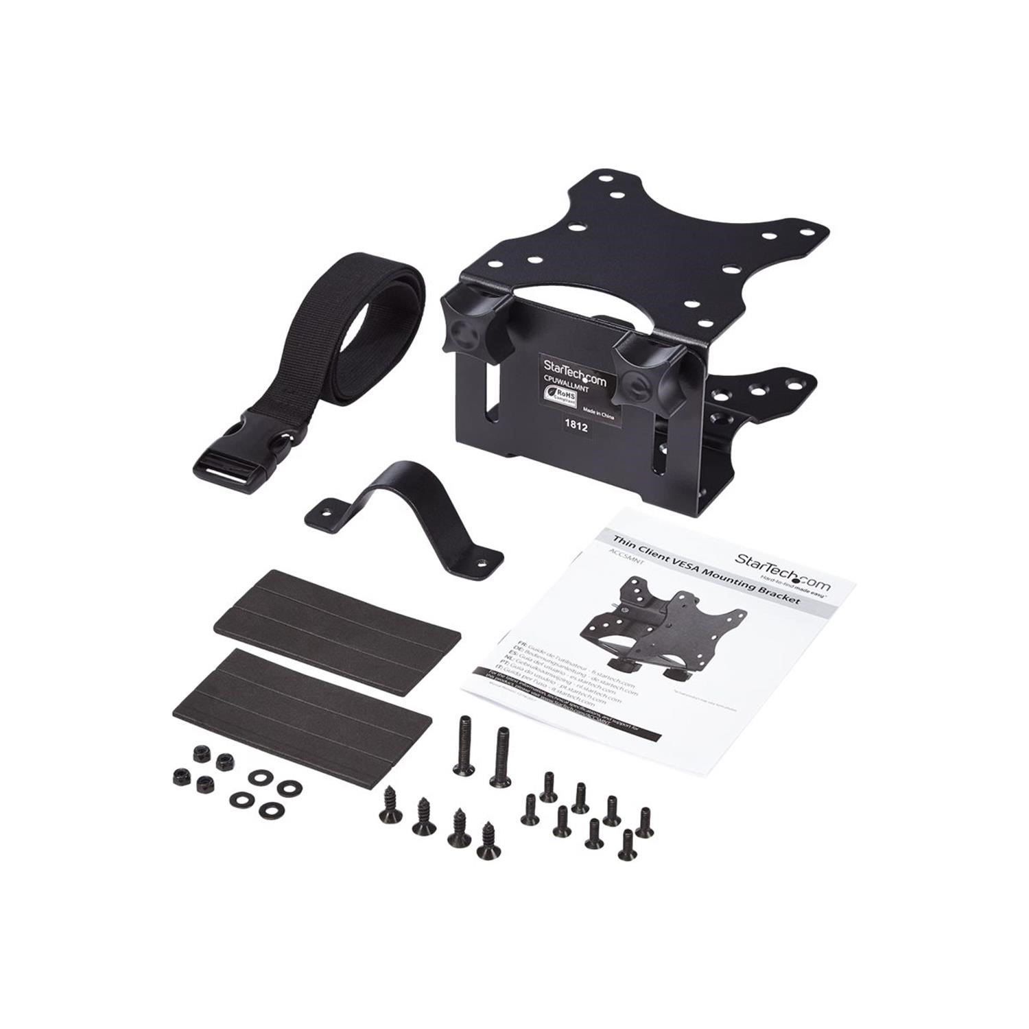Computer Mount Devic Thin Client Mount - Mini PC VESA Mount - Adjustable .7 to 2.8