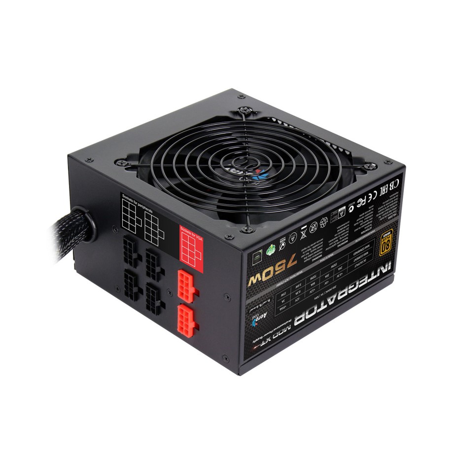 Aerocool MOD XT 750W 80 Plus Bronze NonModular Power Supply Laptops