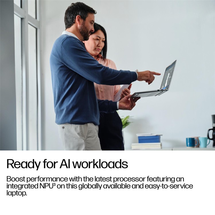 HP EliteBook 6 AI Intel Core Ultra 7 16GB RAM 512GB SSD 14 Inch Windows 11 Pro Laptop