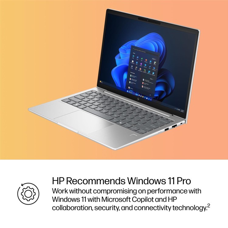 EliteBook 6 G1i 13 inch Notebook AI PC, 13.3", Windows 11 Pro, Intel Core™ Ultra 5, 16GB RAM, 512GB SSD, WUXGA