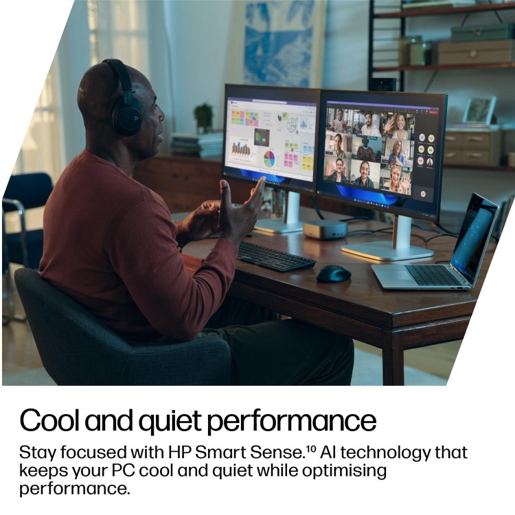 EliteBook 8 Flip G1i 13 inch Notebook AI PC, 13.3", Touch screen, Windows 11 Pro, Intel Core™ Ultra 7, 16GB RAM, 512GB SSD, WUXGA