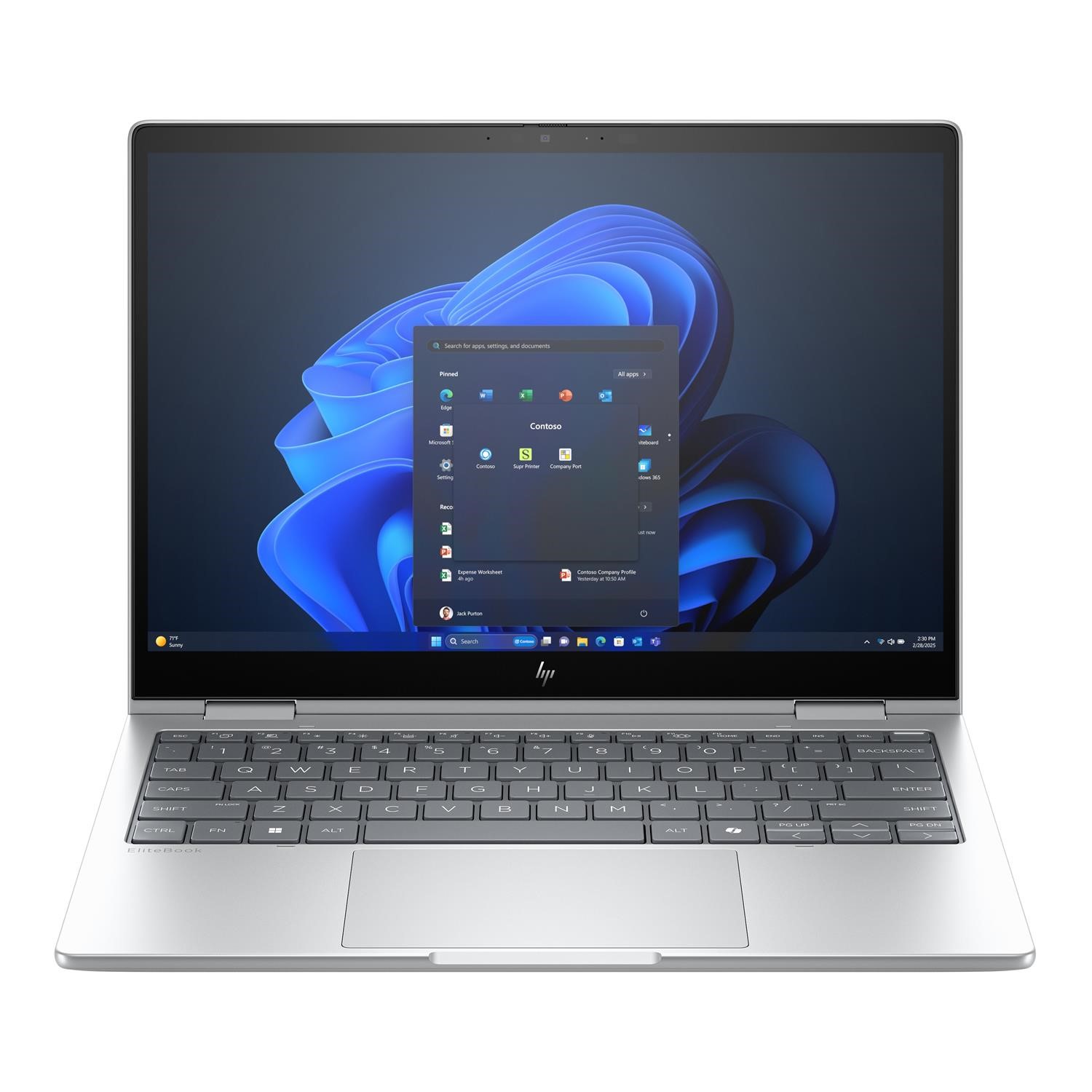 HP EliteBook 8 Flip Intel Core Ultra 7 RAM 512GB SSD 13.3 Inch Touchscreen Convertible Windows 11 Pro Laptop