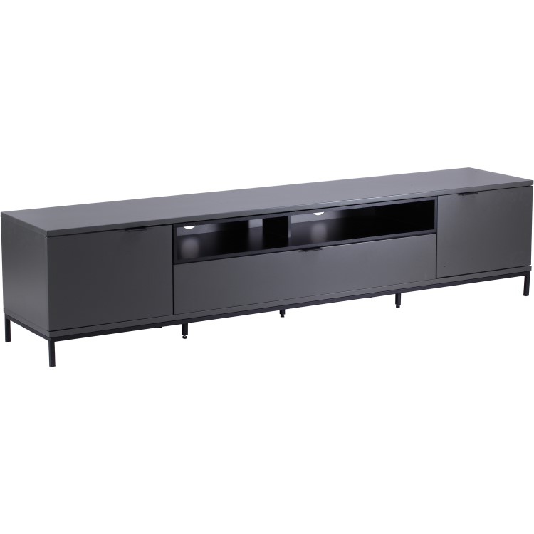 Alphason Chaplin TV Unit in Charcoal