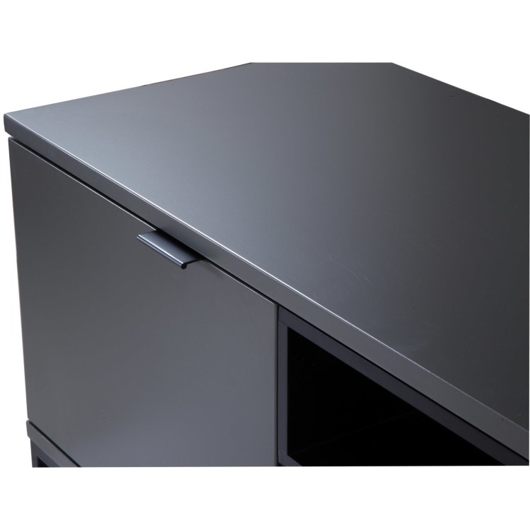 Alphason Chaplin TV Unit in Charcoal