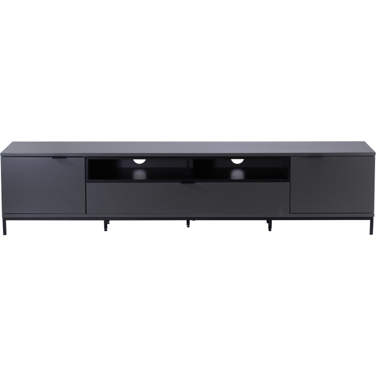 Alphason Chaplin TV Unit in Charcoal