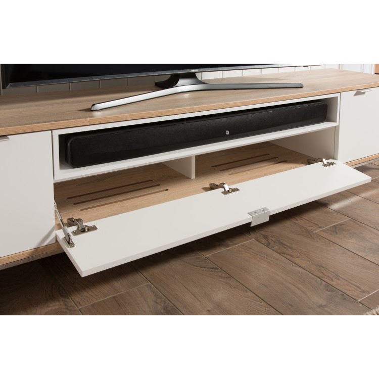 Alphason Chaplin TV Unit in Charcoal