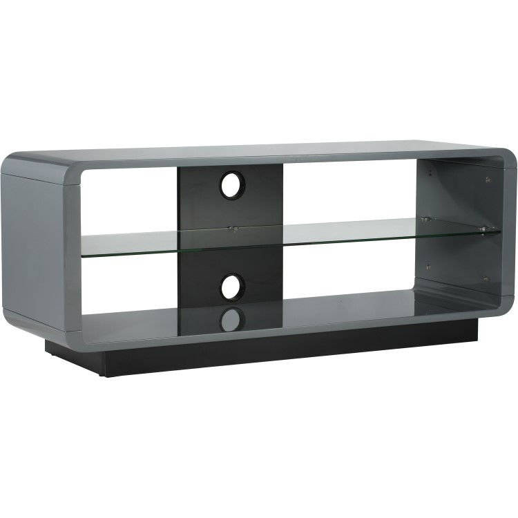 Alphason ADLU1200-GRY Luna TV Stand for up to 60" TVs - Grey