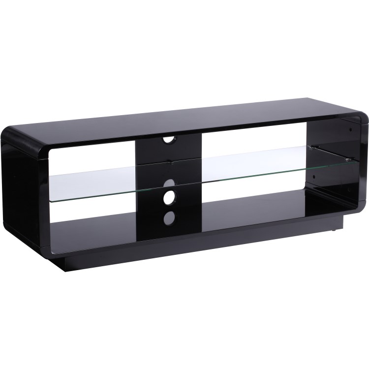 Alphason ADLU1400-BLK Luna TV Stand for up to 72" TVs - Black