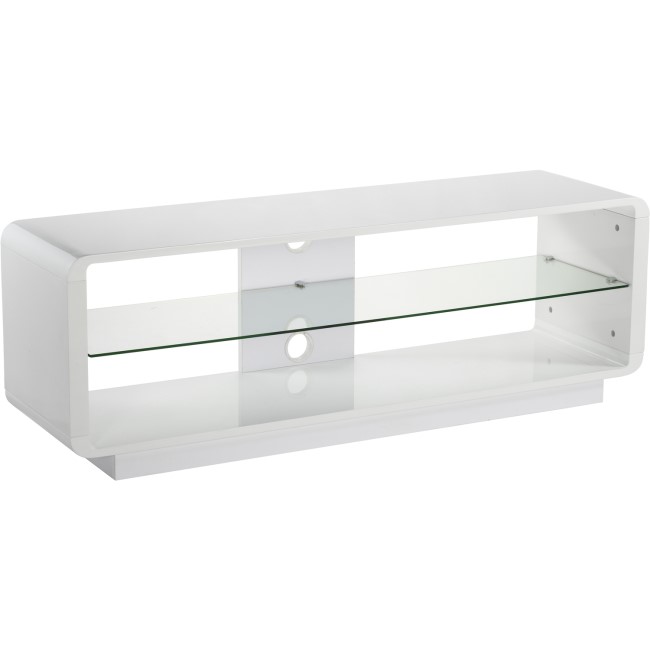 Alphason ADLU1400-WHT Luna TV Stand for up to 72" TVs - White