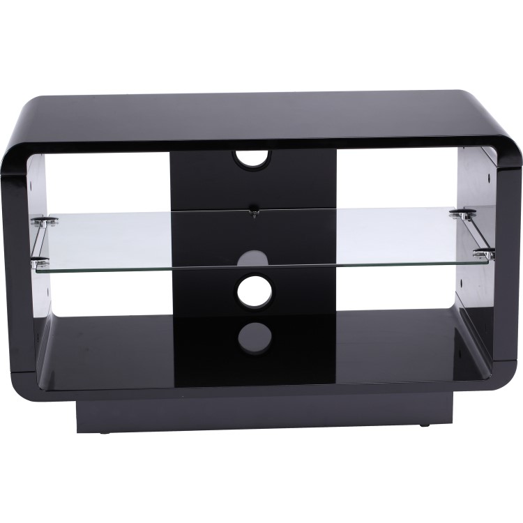 Alphason ADLU800-BLK Luna TV Stand for up to 37" TVs - Black