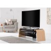 Alphason ADSP1200-LO Spectrum TV Stand for up to 55&quot; TVs - Light Oak