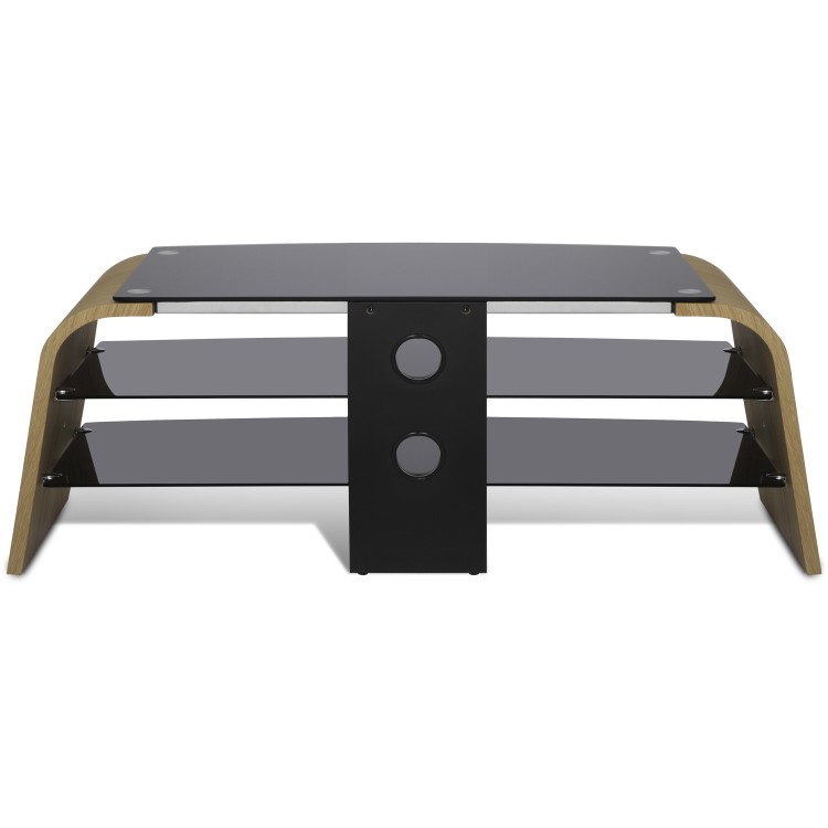 Alphason ADSP1200-LO Spectrum TV Stand for up to 55" TVs - Light Oak