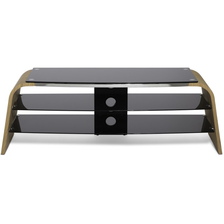 Alphason ADSP1400-LO Spectrum TV Stand for up to 65" TVs - Light Oak