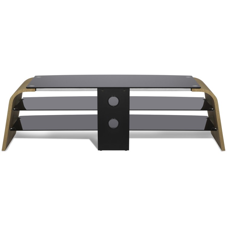Alphason ADSP1600-LO Spectrum TV Stand for up to 70" TVs - Light Oak