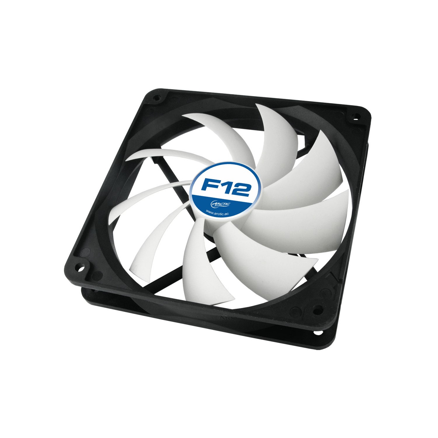 F12 Fans Arctic F12 120mm Temperature Controlled Case Fan - Laptops Direct