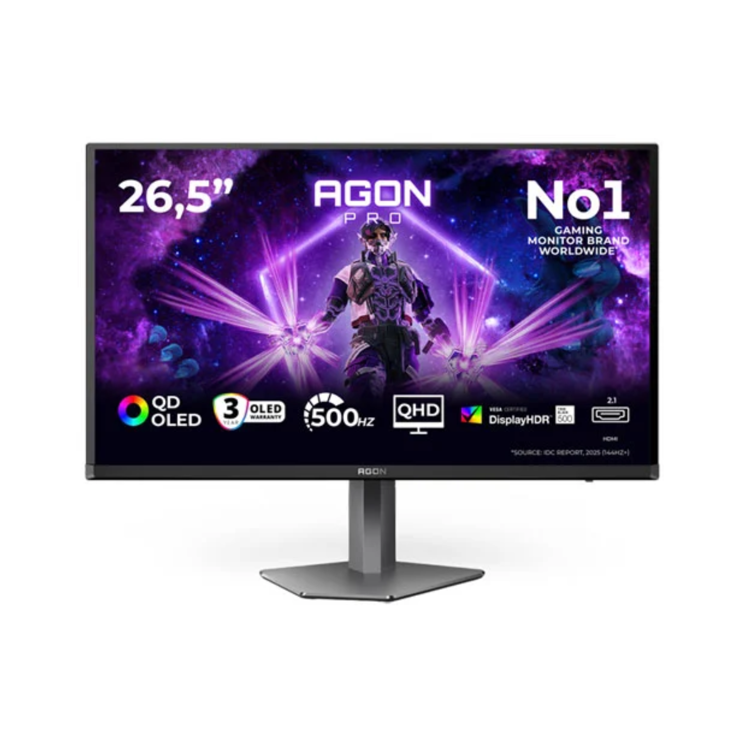 AGON PRO 27 QD OLED QHD 500Hz 0.03ms Gaming Monitor
