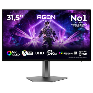 AOC AGON PRO AG326UZD2 31.5" OLED 4K UHD 240Hz 0.03ms Gaming Monitor