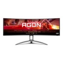 AG493UCX2 AOC AGON 49" VA Dual QHD 165Hz 1ms Super UltraWide Curved Gaming Monitor
