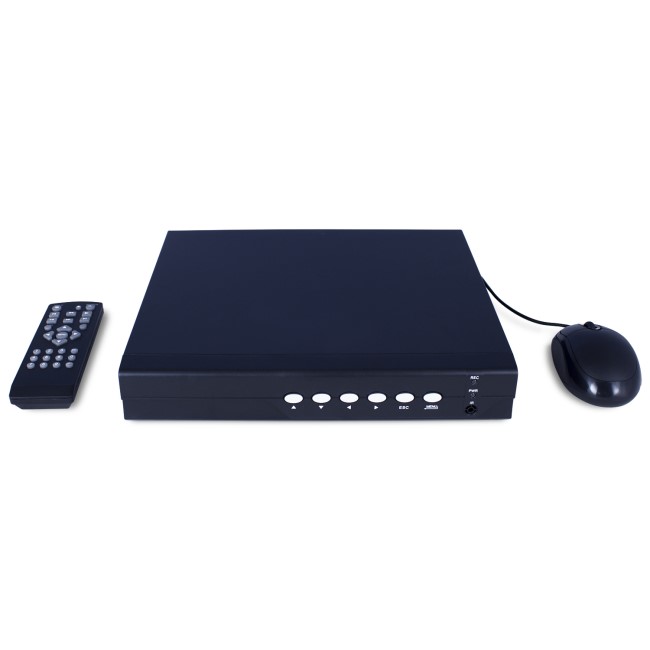 GRADE A1 - electriQ 4 Channel HD 720p Analogue Digital Video Recorder with 1TB Hard Drive