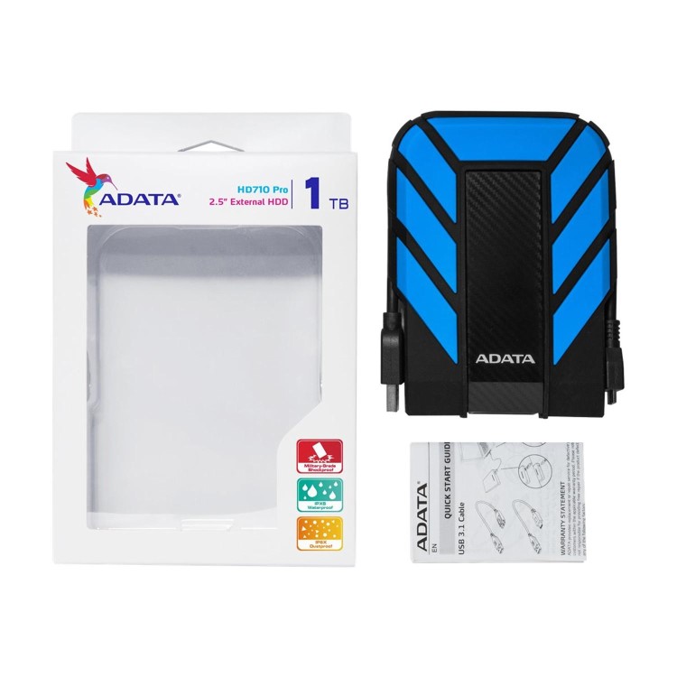 Adata HD710P 1TB 2.5" USB 3.0 External Hard Drive