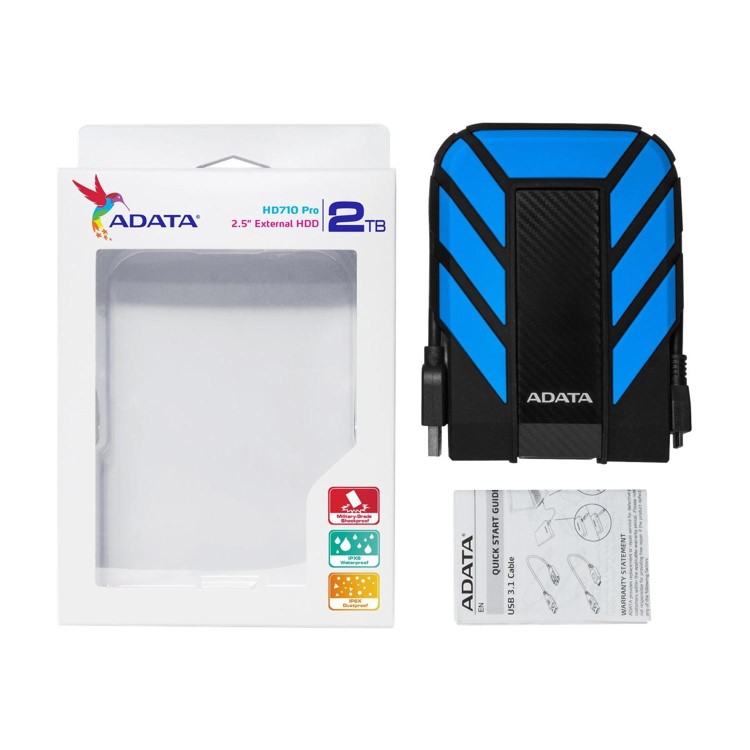 Adata HD710P 2TB 2.5" USB 3.0 External Hard Drive