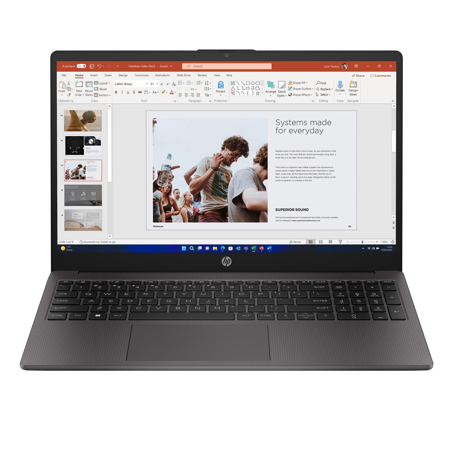 HP 250 Intel Core i5 512GB SSD 15.6 Inch Windows 11 Laptop