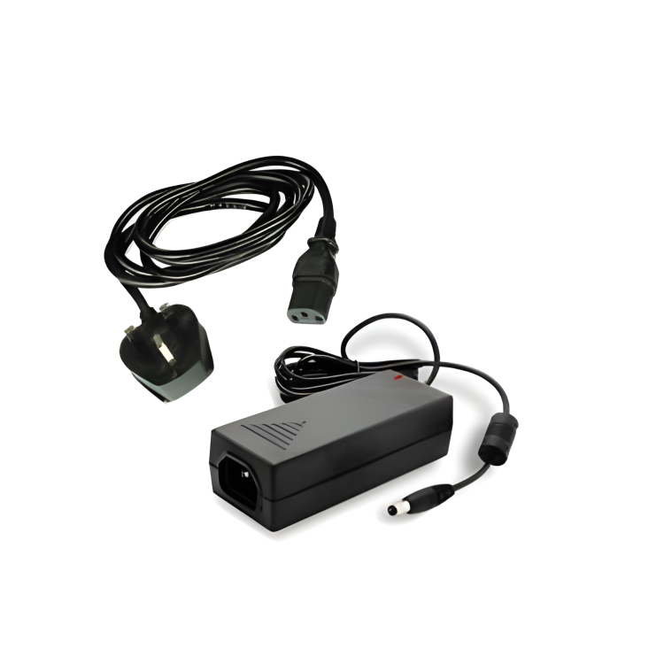 Easy Universal 60W DC Power Adapter with UK Mains Plug 2.1mm Jack Connector