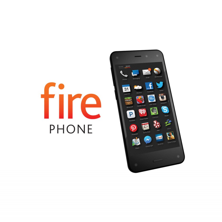 GRADE A2 - Minor cosmetic damage - Amazon Fire Phone Black ...