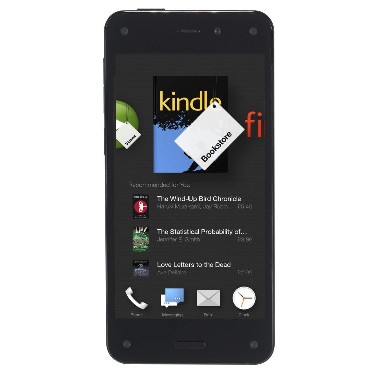 Amazon Fire Phone Black 4.7" 32GB 4G Unlocked & SIM Free 